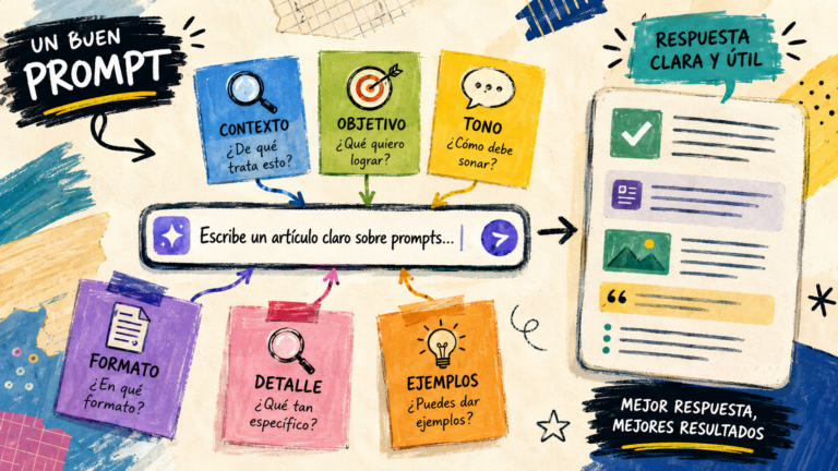 Cómo hacer buenos prompts: guía para pedir bien a la IA