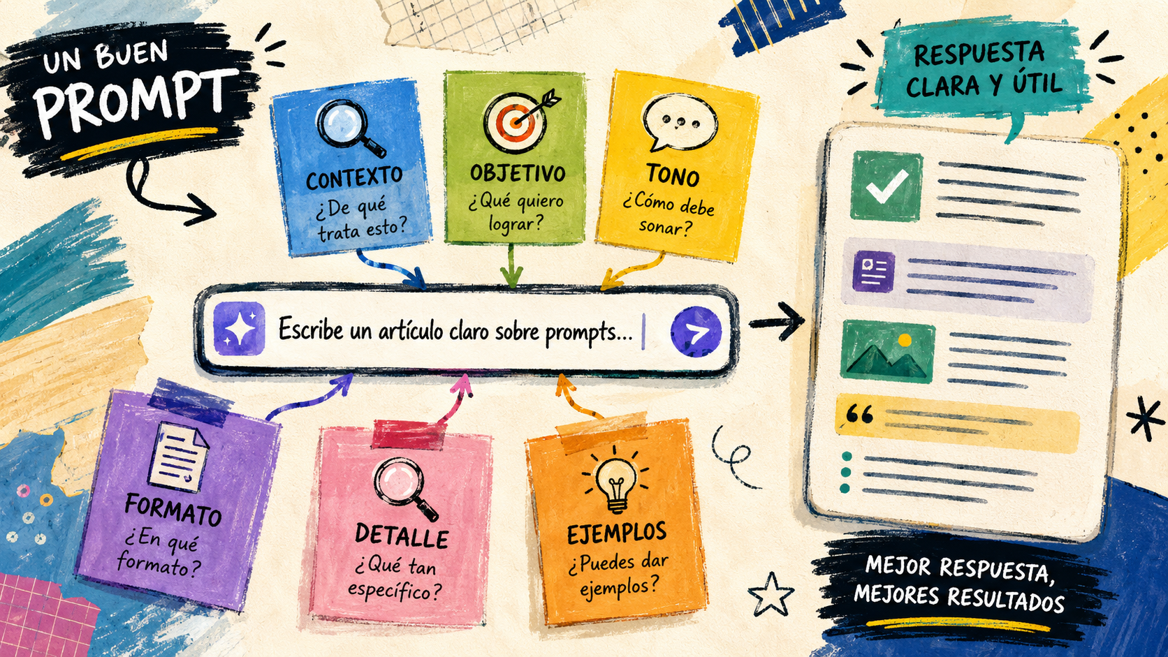 Cómo hacer buenos prompts: guía para pedir bien a la IA